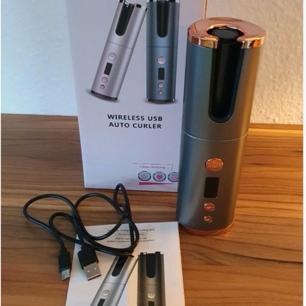 NEW WIRELESS USB AUTO CURLER